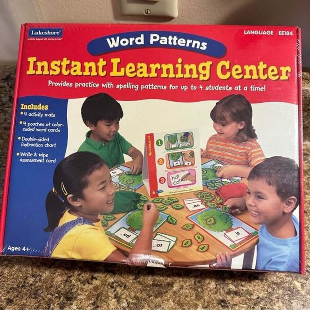 Word Patterns Spelling Instant Learning Center NIB